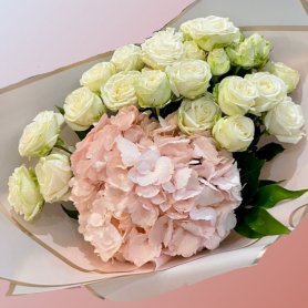 Сборный букет С наилучшими пожеланиями! от интернет-магазина «Орхидея» в Надыме