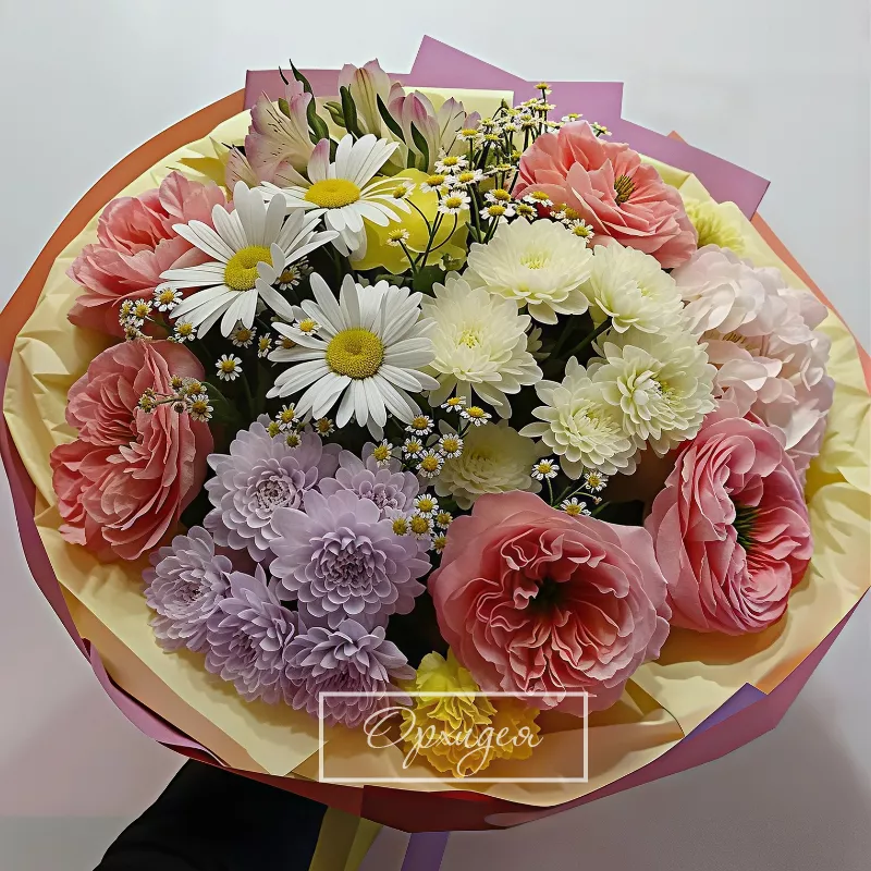 Авторский Сборный букет Ароматная весна