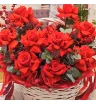 Корзина с розами Для самой важной!