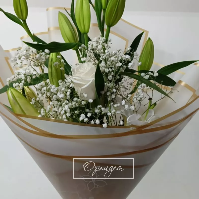 Букет с лилиями Для самой прекрасной!