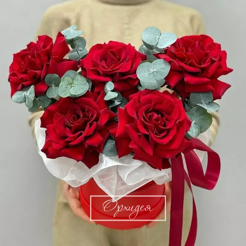 Композиция с розами Я тебя люблю!