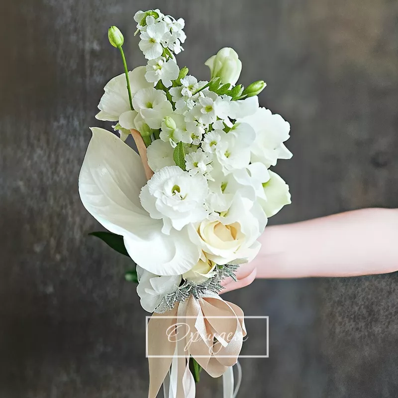 Свадебный букет сборный