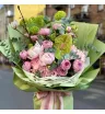 Авторский букет с пионами