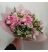 Сборный букет с орхидеями Восхищаюсь Вами!
