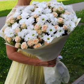 Сборный букет Самой ласковой! от интернет-магазина «Орхидея» в Надыме