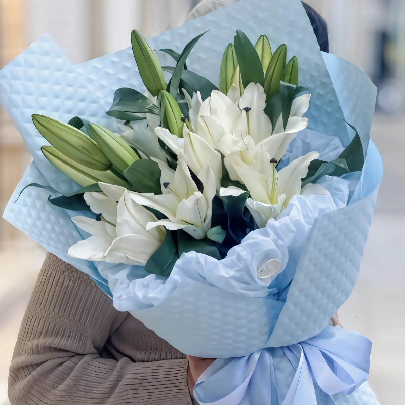 Монобукет &laquo;Монобукет лилий 3 шт&raquo;