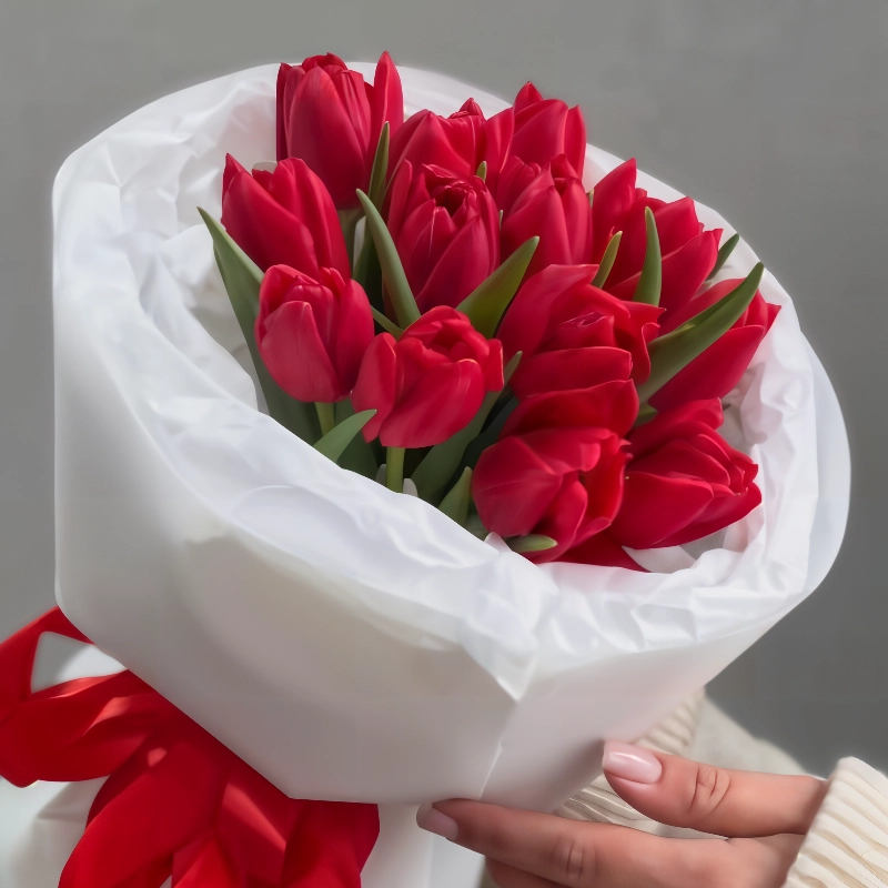 Монобукет тюльпанов Для яркой и совершенной!